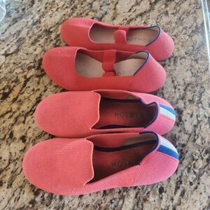 Rothy's Kids Coral Slip-On Slippers